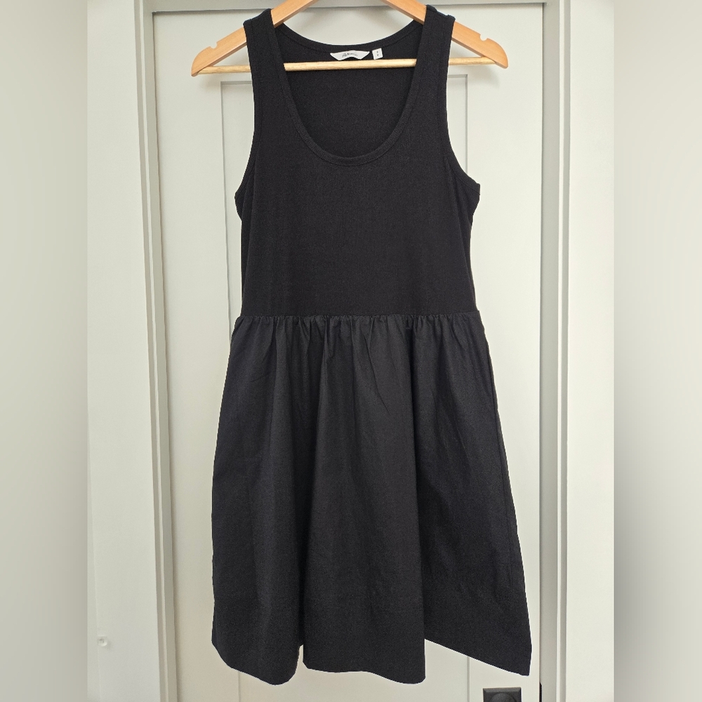 NWOT - Reitmans Black Casual Sleeveless Scoop Neck Midi Dress